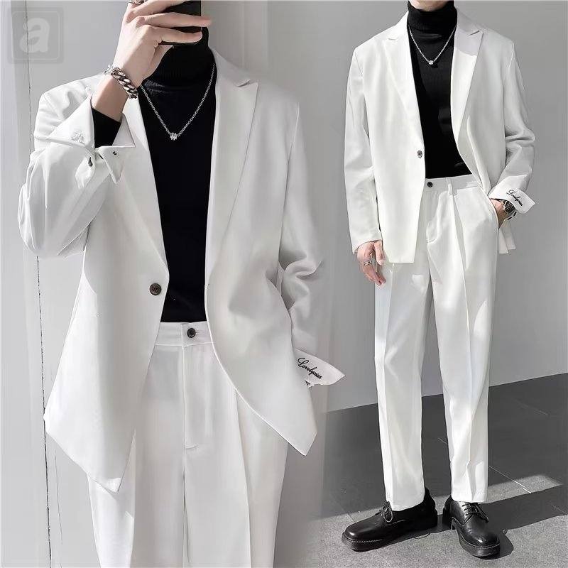 白色/西裝外套+白色/西裝褲