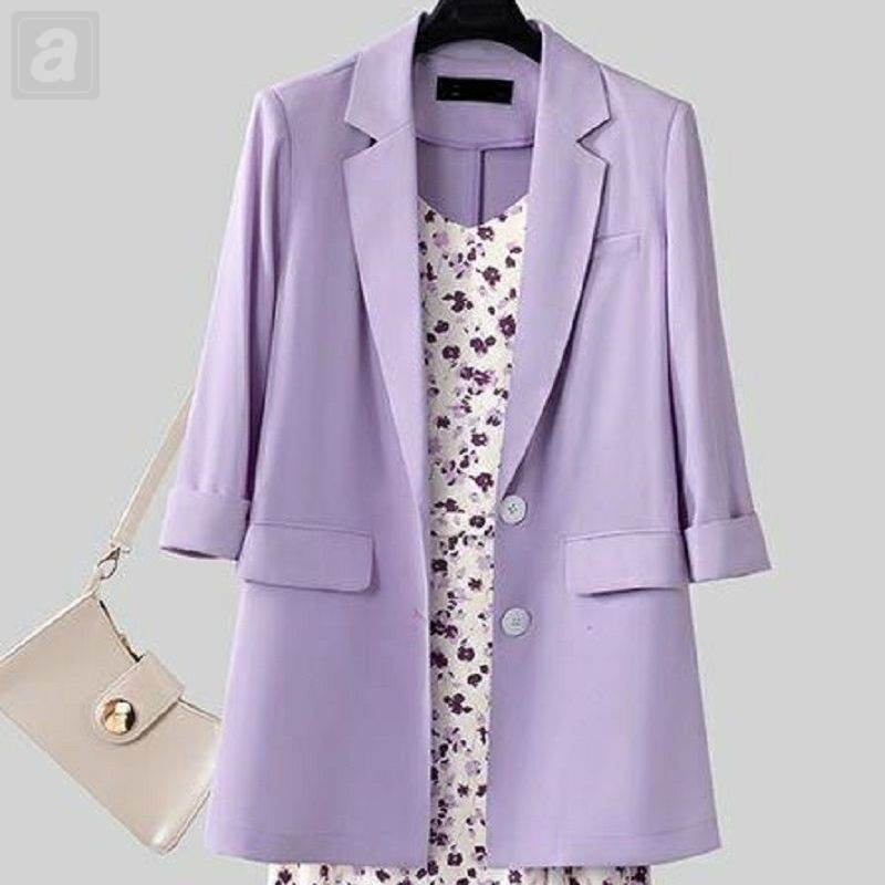 紫色西裝外套【單品】
