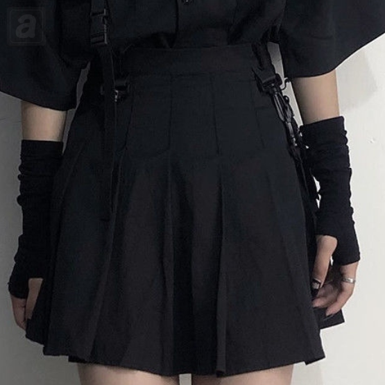 黑色/半身裙類/單品