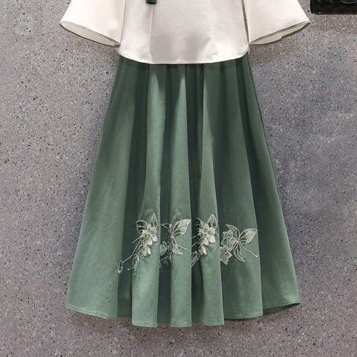 綠色/半身裙類/單品