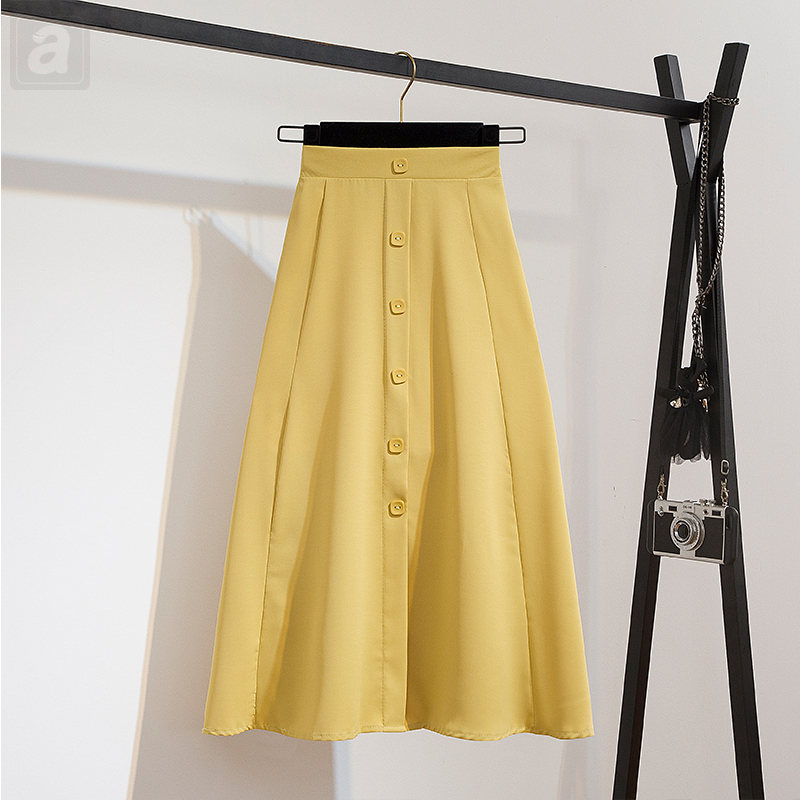 黃色/半身裙類/單品