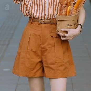 橙色/短褲/單品