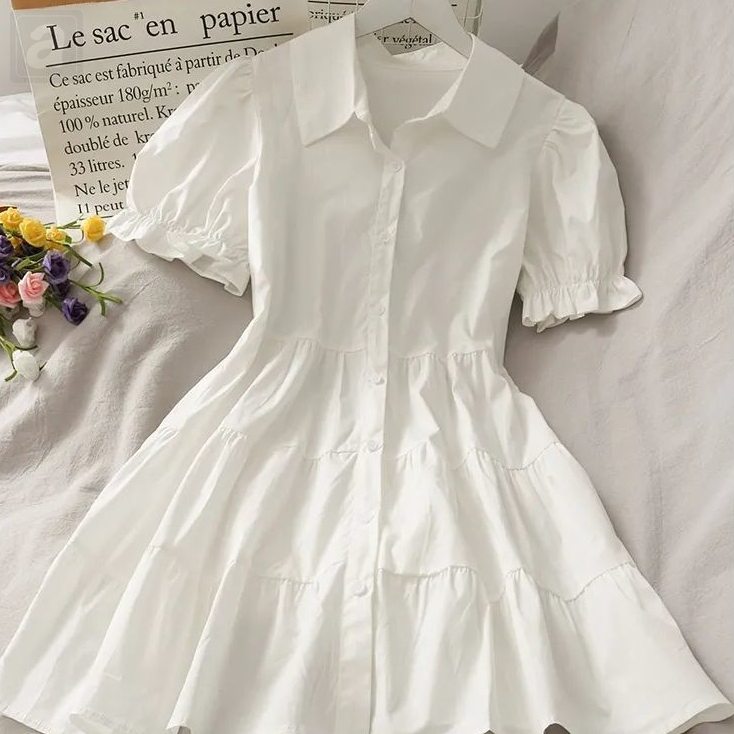 白色/連衣裙/單品
