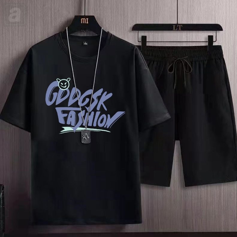 黑色04/T恤+黑色/短褲
