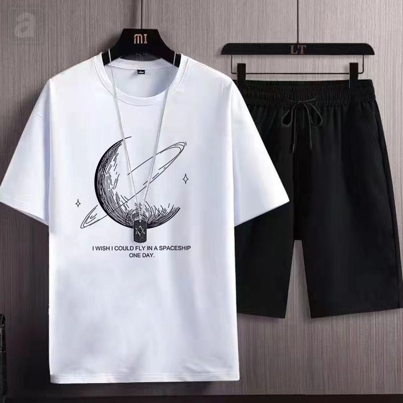 黑色05/T恤+黑色/短褲
