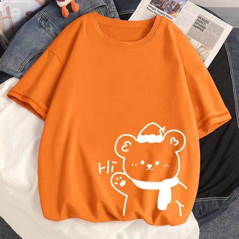 橙色/圍巾熊