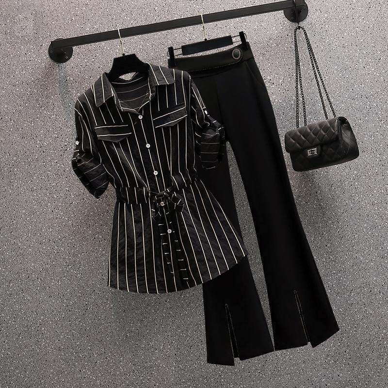 黑色/上衣+黑色/褲子