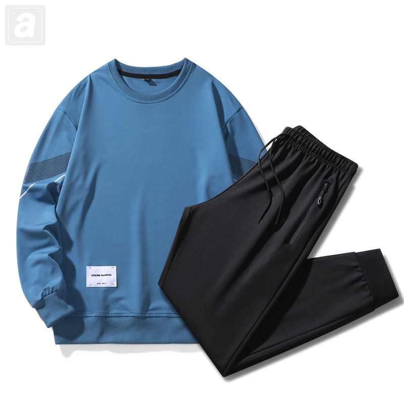 藍色/T恤+藍色/長褲
