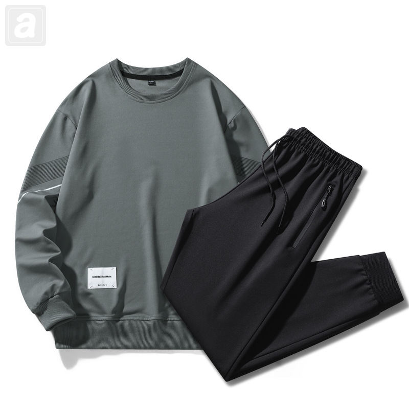 灰色/T恤+灰色/長褲