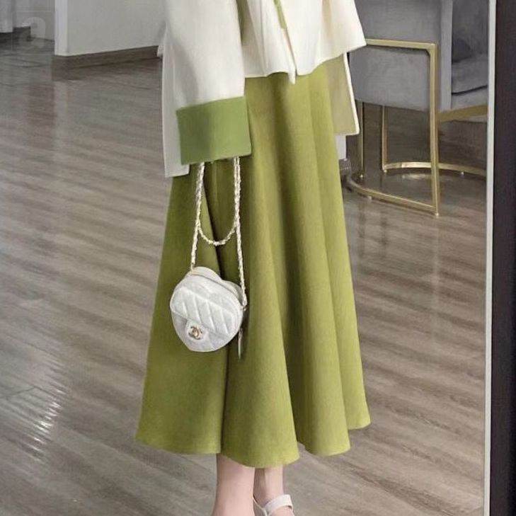 綠色/半身裙類/單品