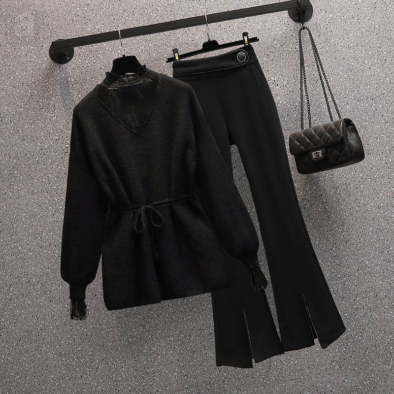 黑色套裝