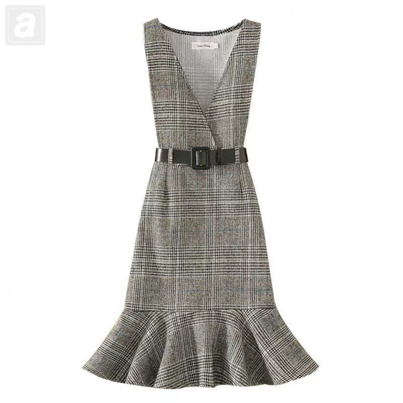 灰色連衣裙/單品