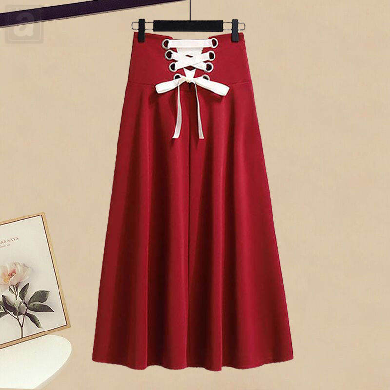 紅色半身裙/單品