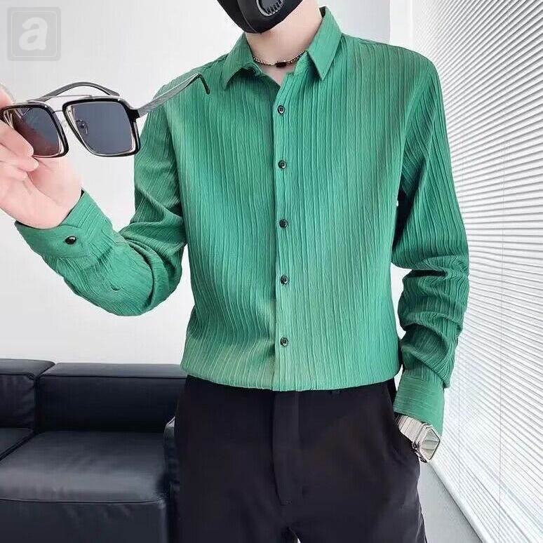綠色/長袖