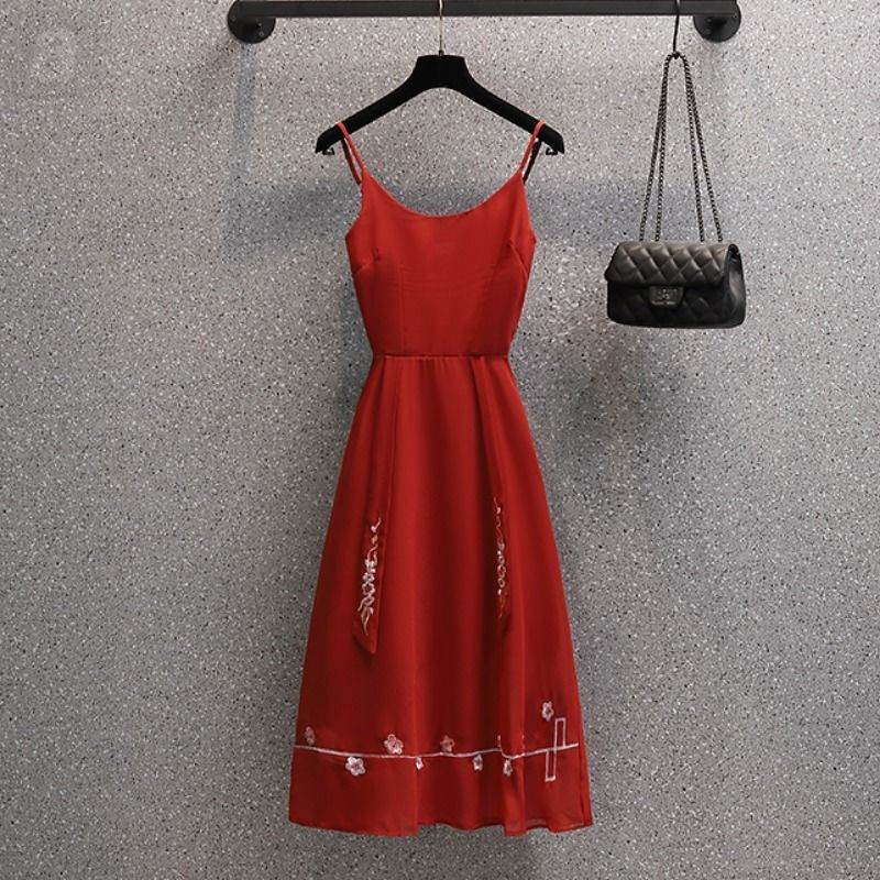 紅色洋裝/單品