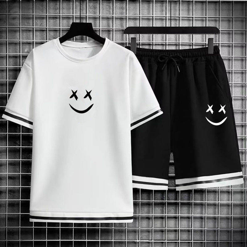 白色01/T恤+黑色01/短褲