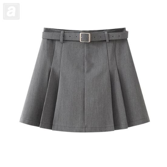 灰色短裙/單品（不含腰帶）